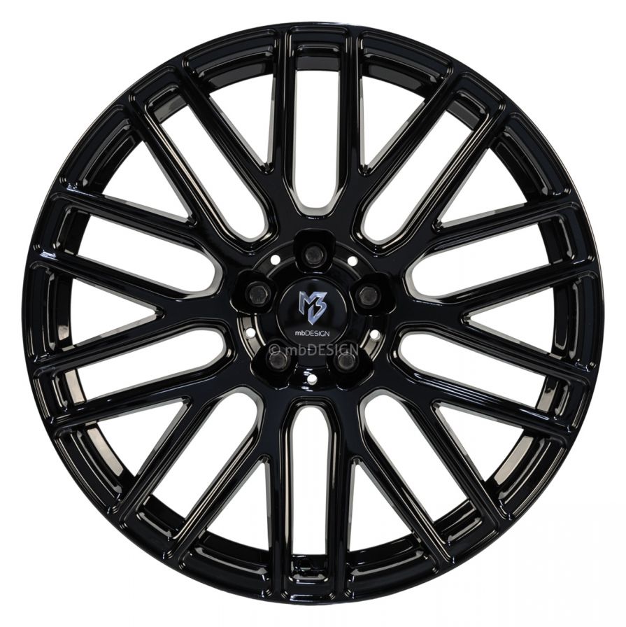 mbDESIGN<br>KV4 - Glanzschwarz (19x8.5)